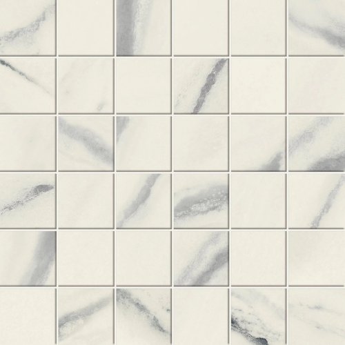 Forte Dei Marmi Panda White Mosaic Cer  30×30