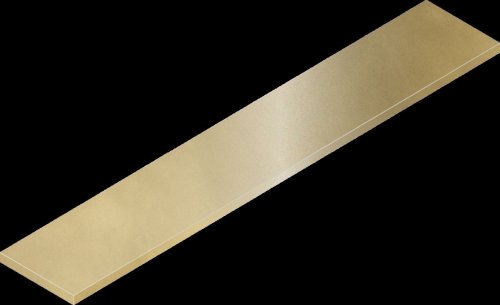 Continuum Scalino Angolare Sx Brass Gold  33×160