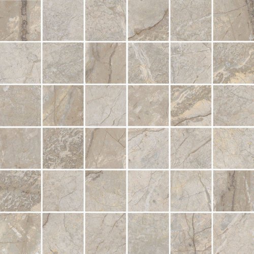 Stellaris Elegant Silver Mosaico  30×30