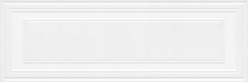 Плитка Монфорте Белый Панель Обрезной 40Х120