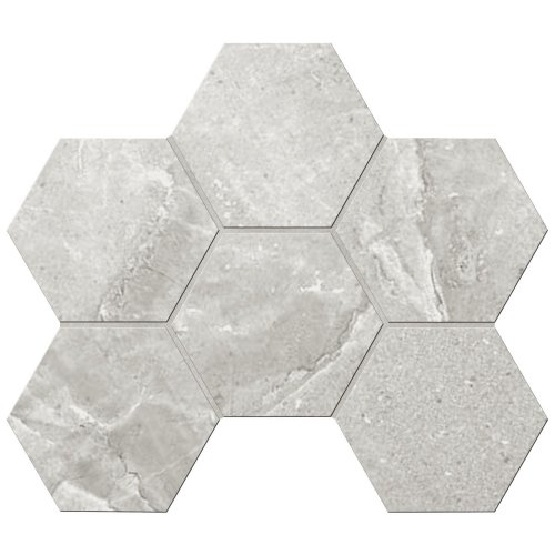 Мозаика KA01 Hexagon 25x28,5 непол.(10 мм)